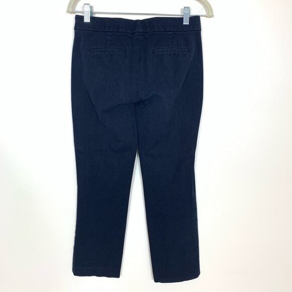 J. Crew Campbell Crop Trouser Pants Blue Women's Size 2 - Picture 2 of 5